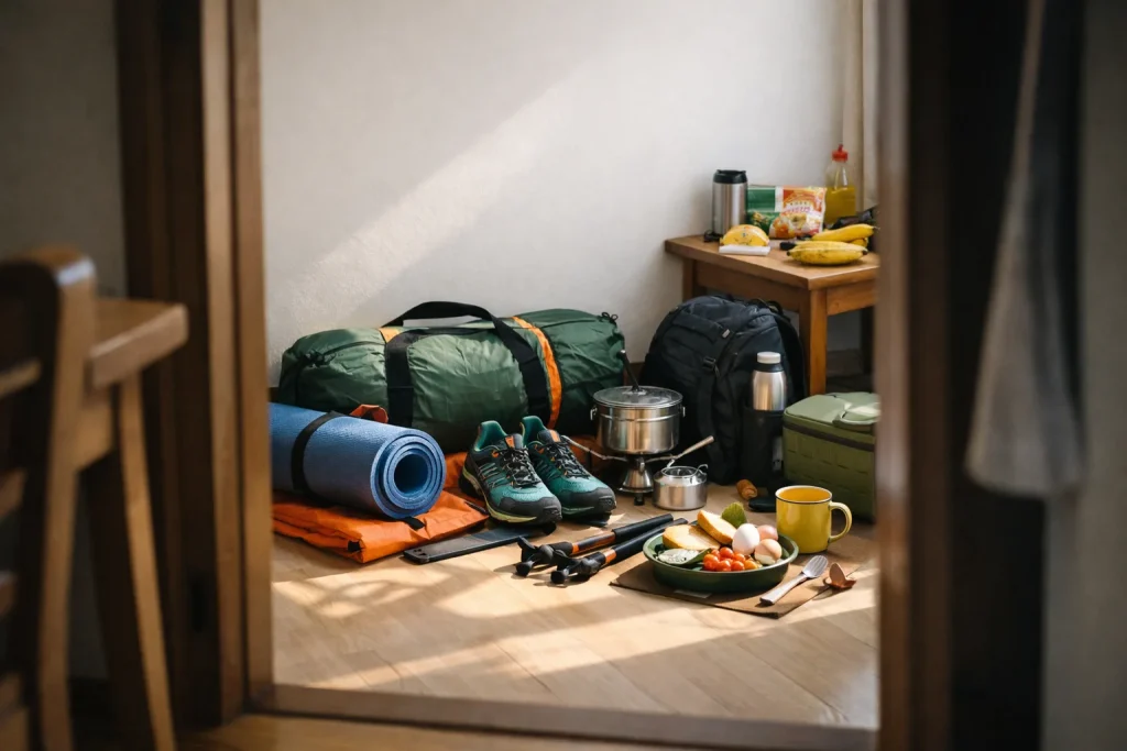 Préparer un week-end sportif à petit budget : trajet, camping, nourriture