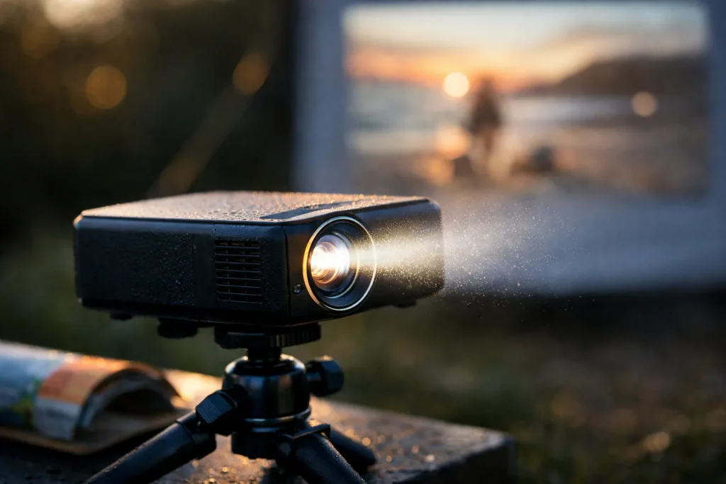 Vidéoprojecteur pour revoir ses sorties : lumens, distance et le bon mur